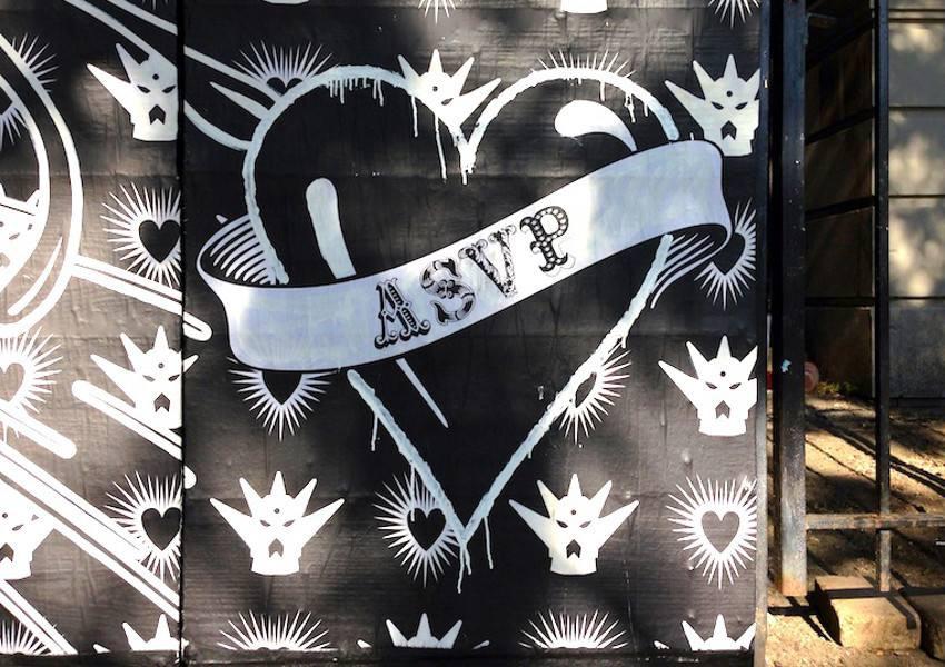 ASVP - You and me #3, 2013, mural in Chicago, USA